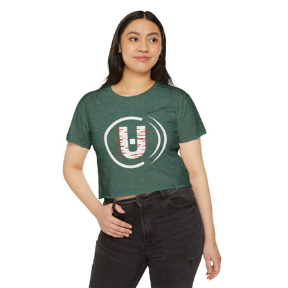 Festival Vibe Crop Top - Unfit Ware, Stylish Summer Top, Music Festival Wear, Casual Day Out Shirt, Trendy Streetwear