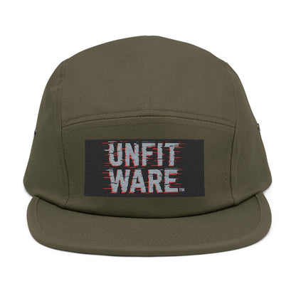 Unfit Ware Embroidered 5 Panel Cap - Casual Streetwear Hat