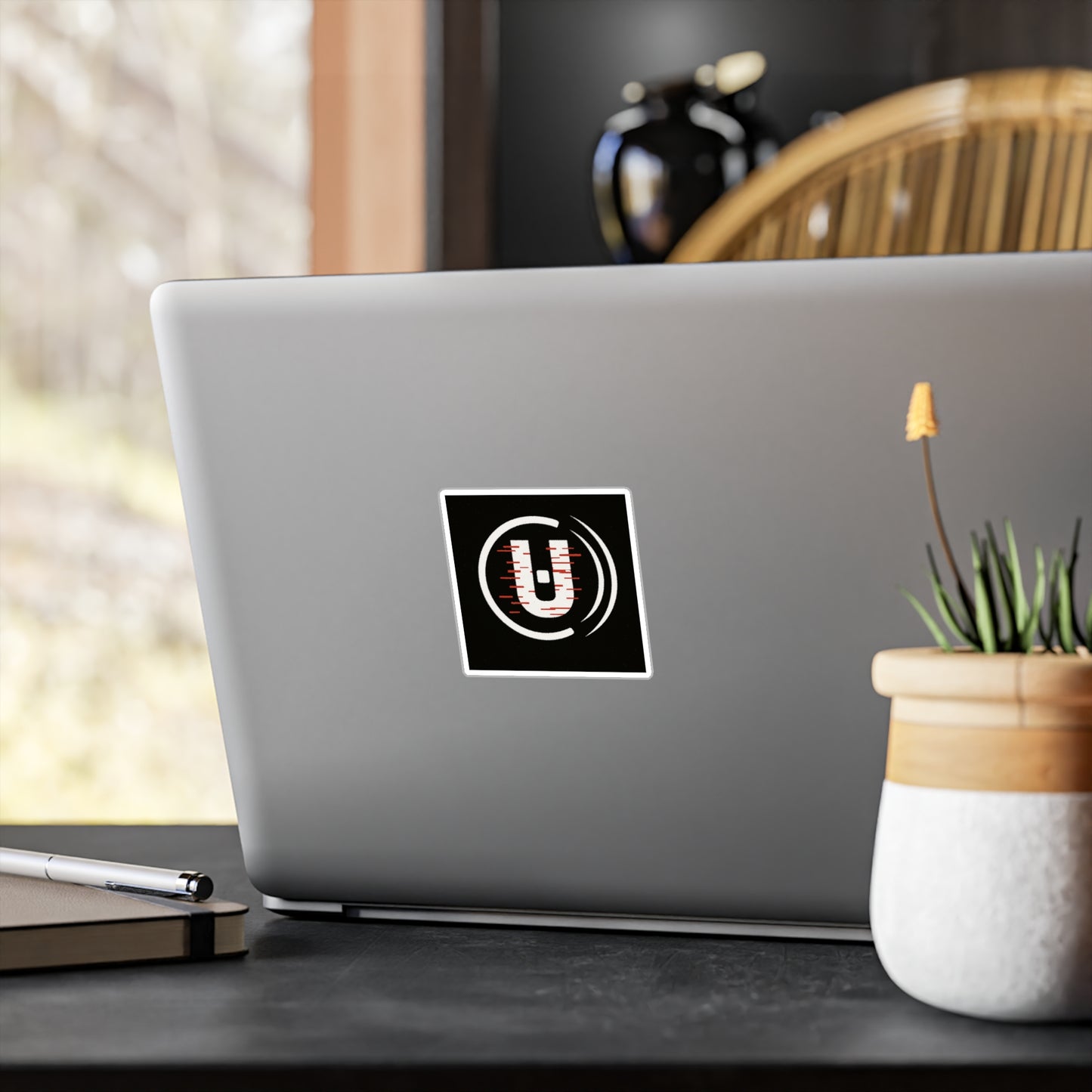 Unfitware Logo Sticker Vinyl — Unfitware Symbol