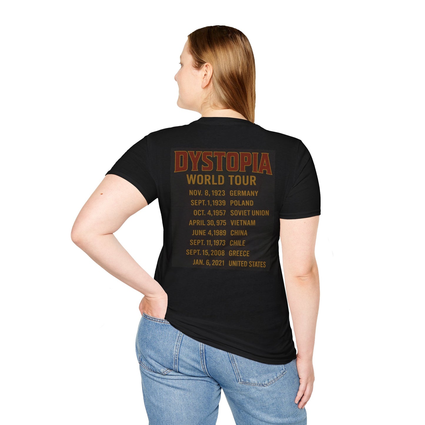 Dystopia World Tour Unisex Soft T-Shirt