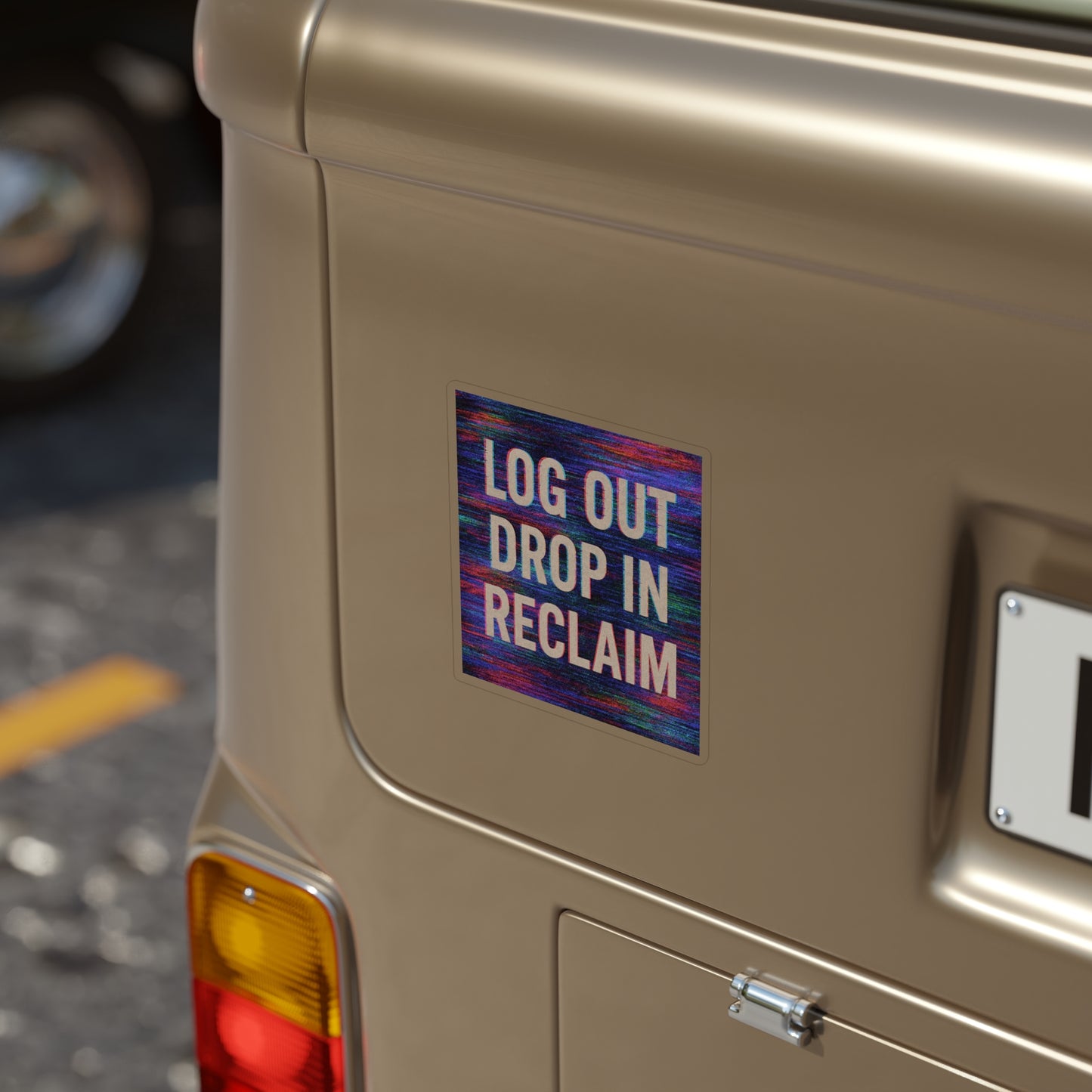 Transparent Outdoor Sticker