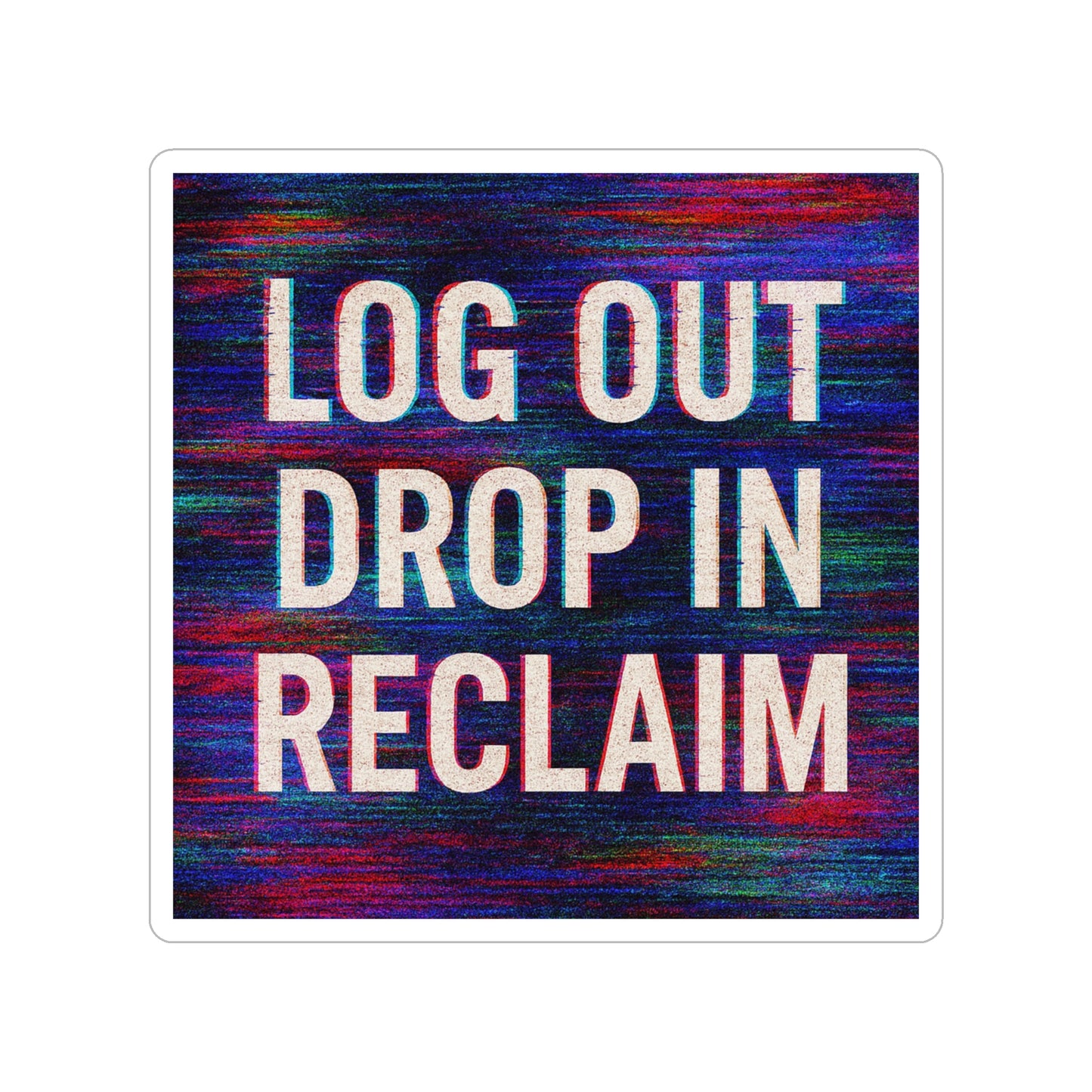 Transparent Outdoor Sticker