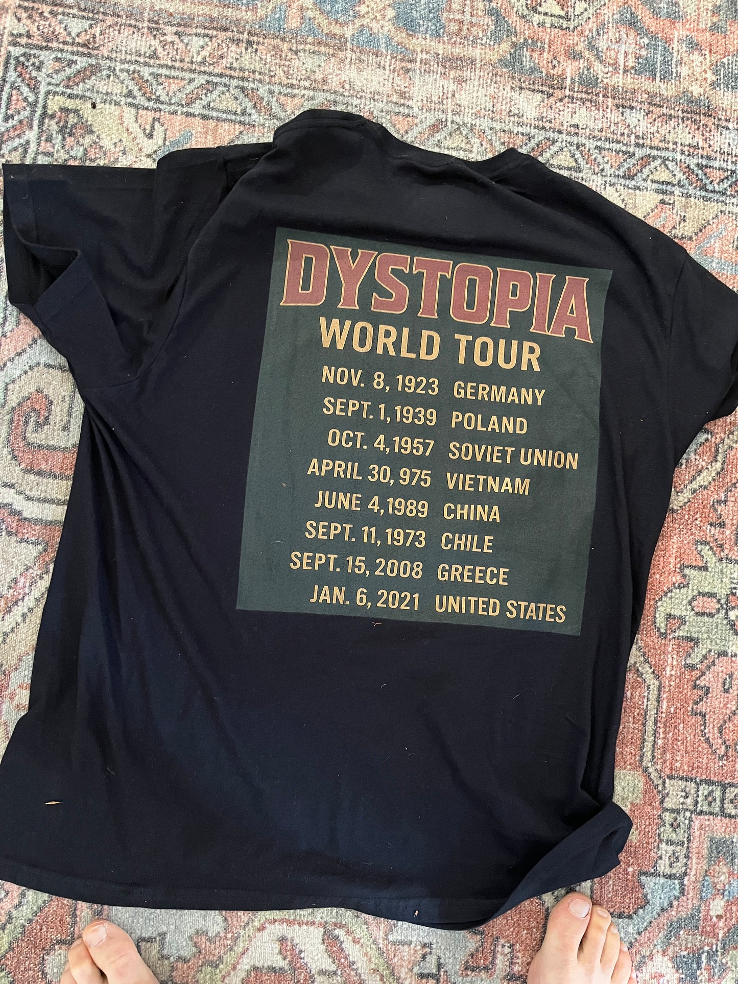 Dystopia World Tour Unisex Soft T-Shirt